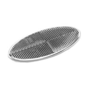 Clear Oval Reflector -  Self Adhesive