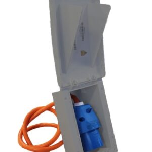 Mains Inlet Rectangular - Grey