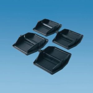 Caravan Jack pad x 4 c/w plastic pin