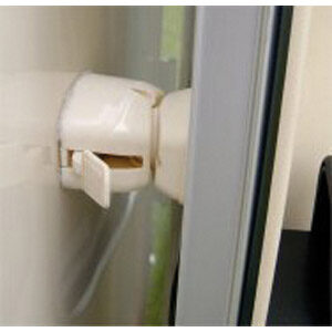 lever door retainer - White