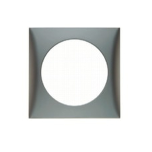 Single Frame Mount (Berker) Matt Chrome
