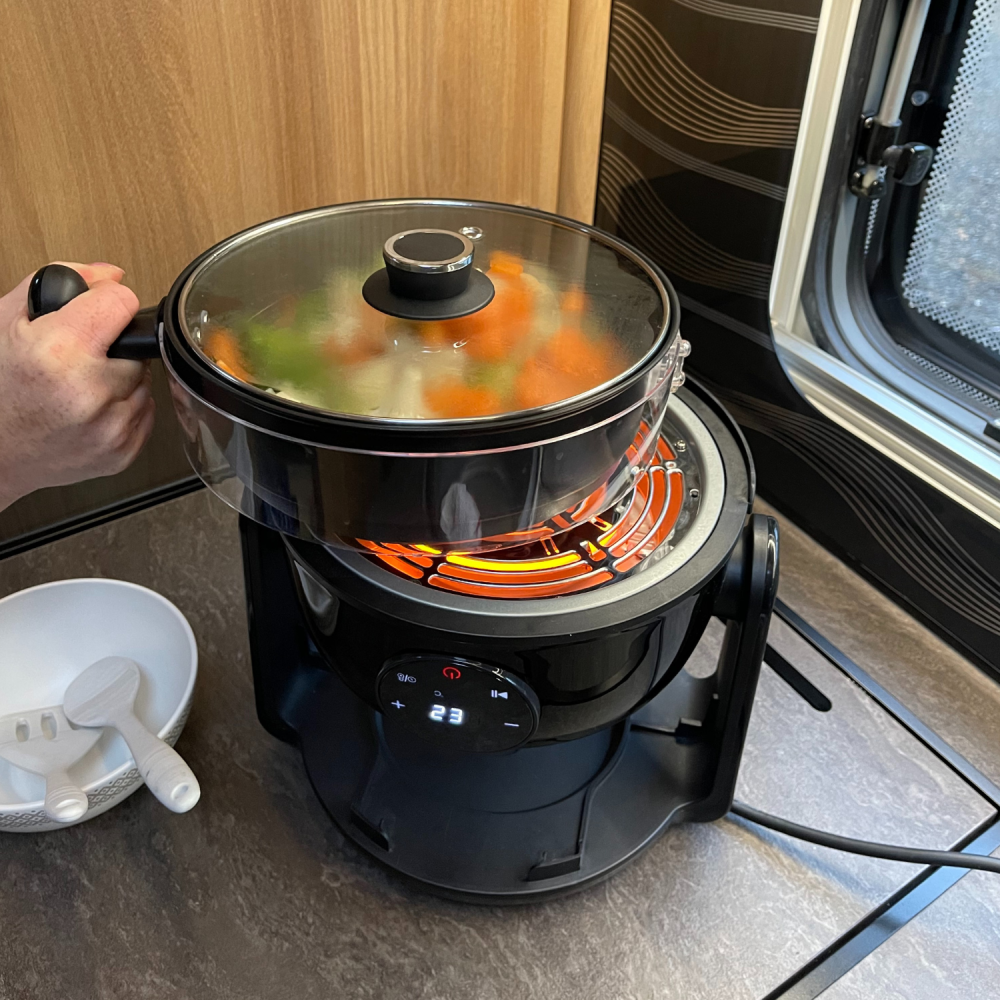 Dual Air Fryer & Hob - 800watts - Image 5