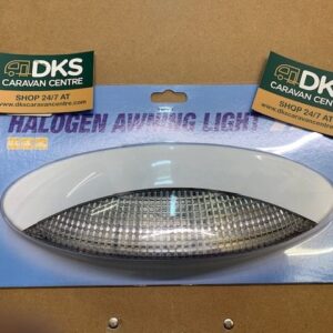 Halogen Awning light 12v 10w - White