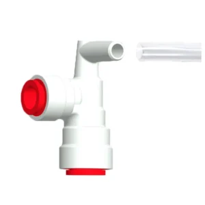 Truma/John Guest Hot Water Fitting with pipe